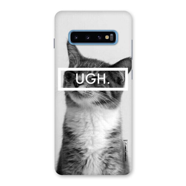 Ugh Kitty Back Case for Galaxy S10 Plus