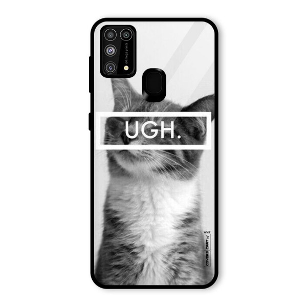 Ugh Kitty Glass Back Case for Galaxy M31