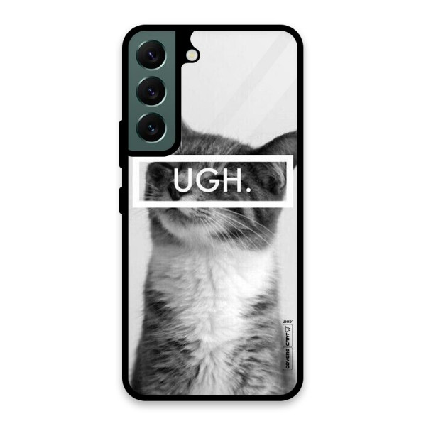 Ugh Kitty Glass Back Case for Galaxy S22 5G