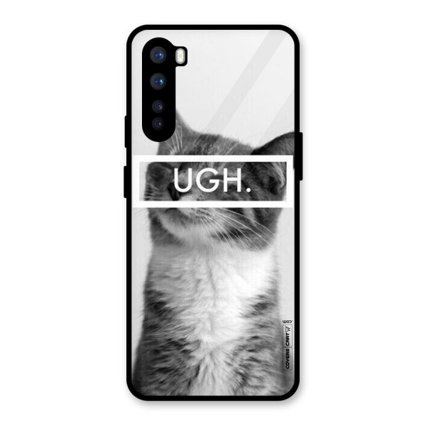 Ugh Kitty Glass Back Case for OnePlus Nord