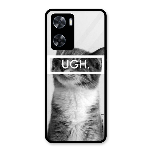 Ugh Kitty Glass Back Case for Oppo A57 2022