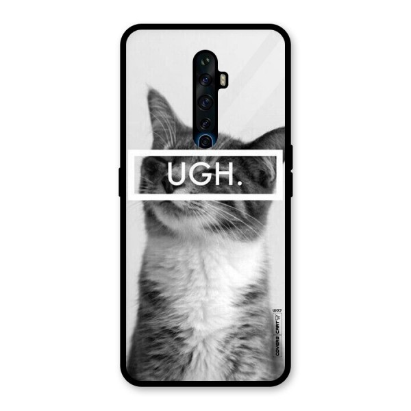 Ugh Kitty Glass Back Case for Oppo Reno2 Z