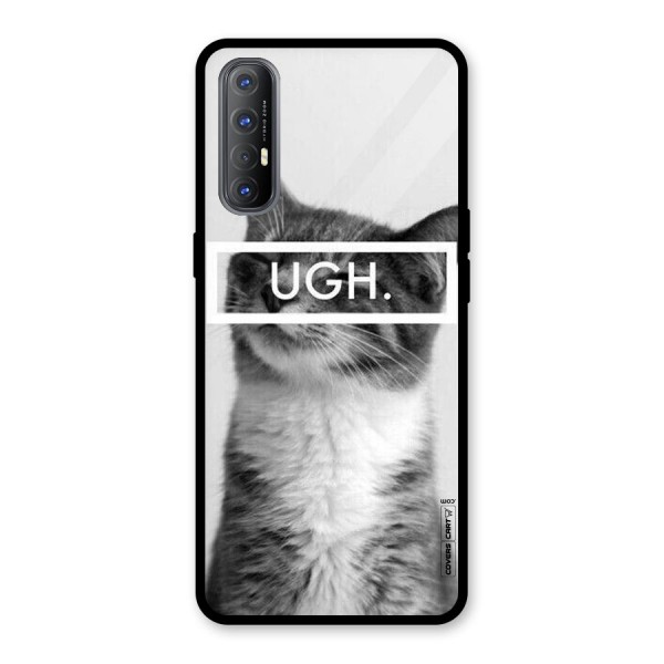 Ugh Kitty Glass Back Case for Oppo Reno3 Pro