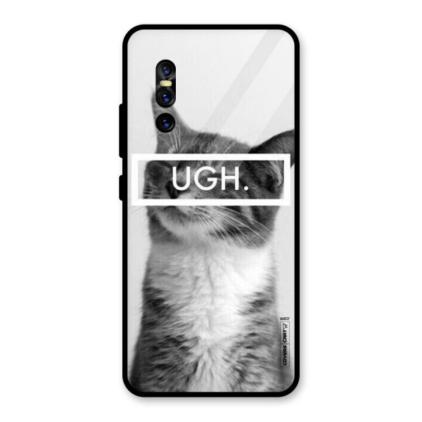 Ugh Kitty Glass Back Case for Vivo V15 Pro