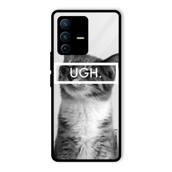 Ugh Kitty Glass Back Case for Vivo V23 Pro