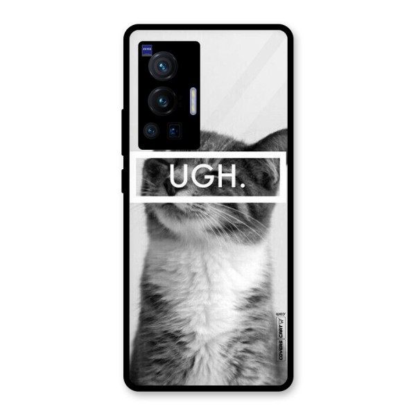 Ugh Kitty Glass Back Case for Vivo X70 Pro