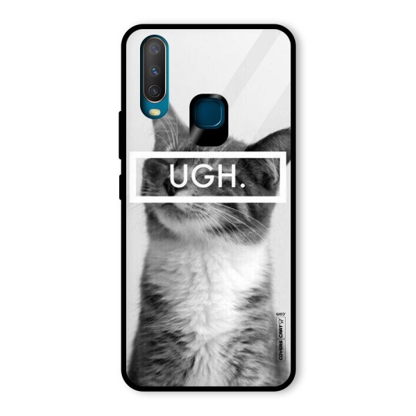 Ugh Kitty Glass Back Case for Vivo Y12