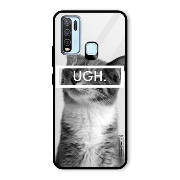 Ugh Kitty Glass Back Case for Vivo Y30