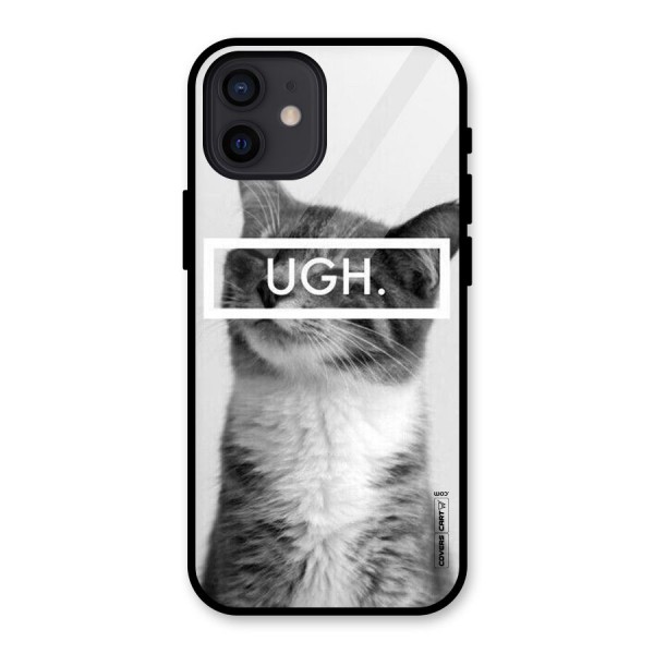 Ugh Kitty Glass Back Case for iPhone 12