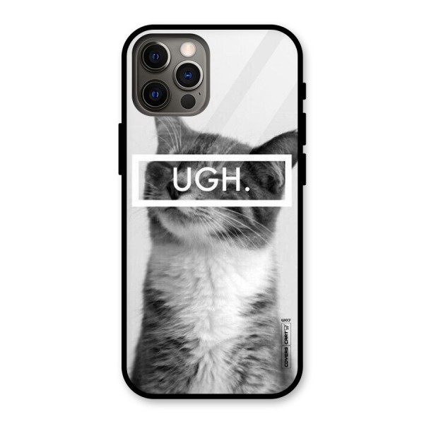 Ugh Kitty Glass Back Case for iPhone 12 Pro