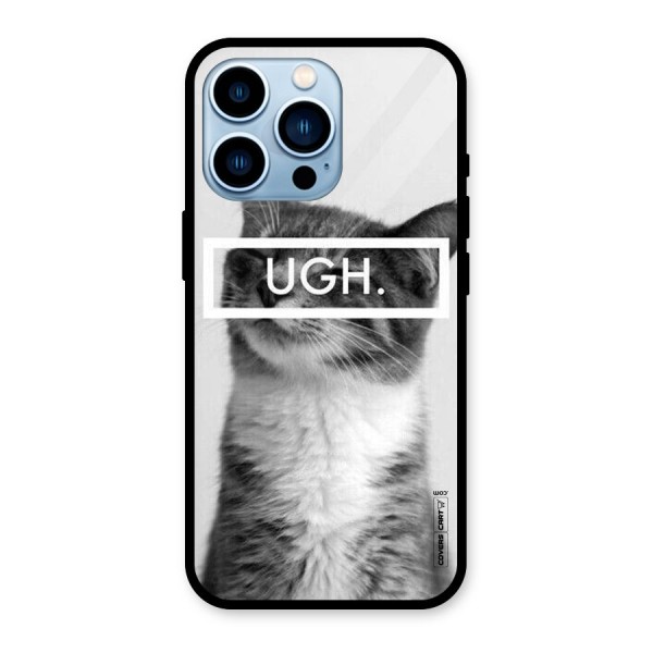 Ugh Kitty Glass Back Case for iPhone 13 Pro