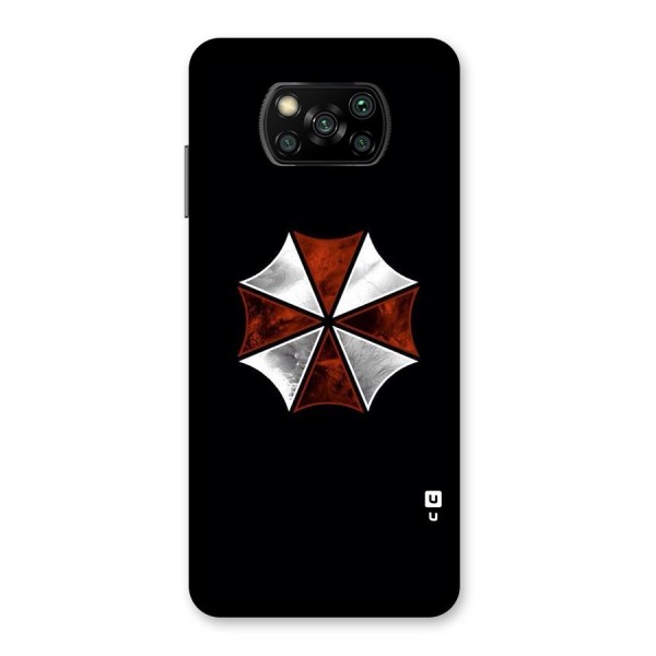 Umbrella Design Back Case for Poco X3