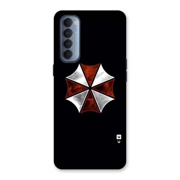 Umbrella Design Back Case for Reno4 Pro