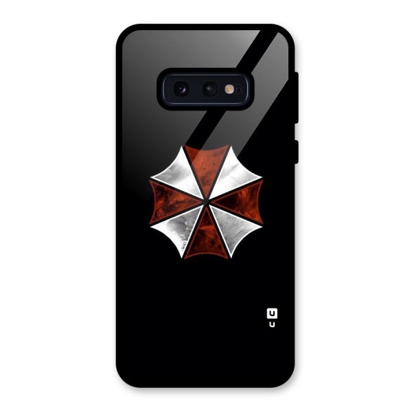 Umbrella Design Glass Back Case for Galaxy S10e