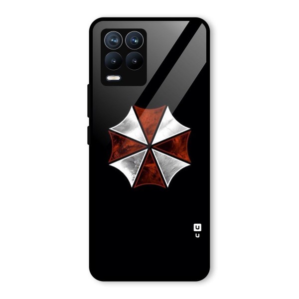 Umbrella Design Glass Back Case for Realme 8