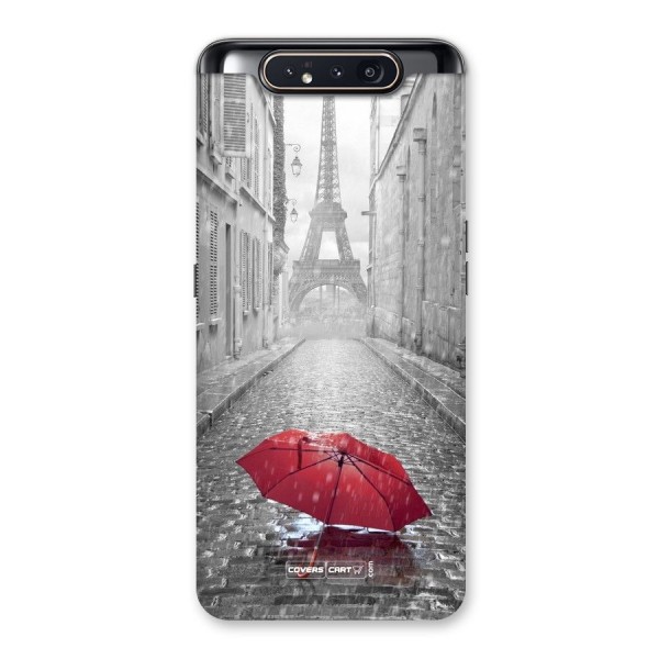 Umbrella Paris Back Case for Galaxy A80