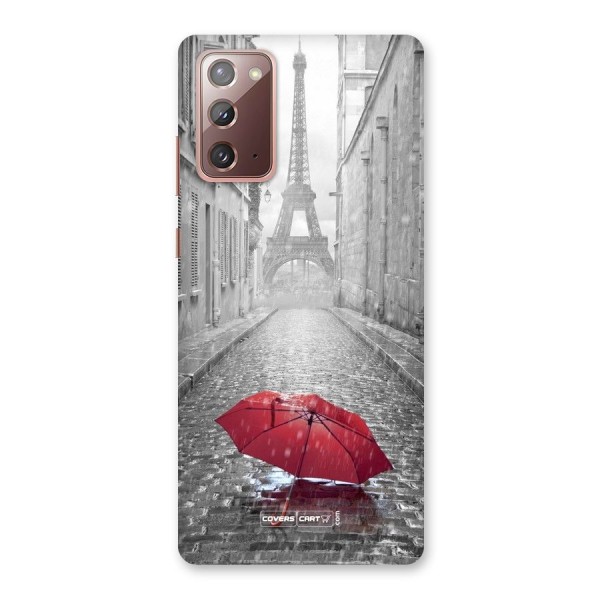 Umbrella Paris Back Case for Galaxy Note 20