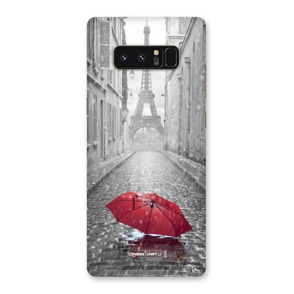 Umbrella Paris Back Case for Galaxy Note 8