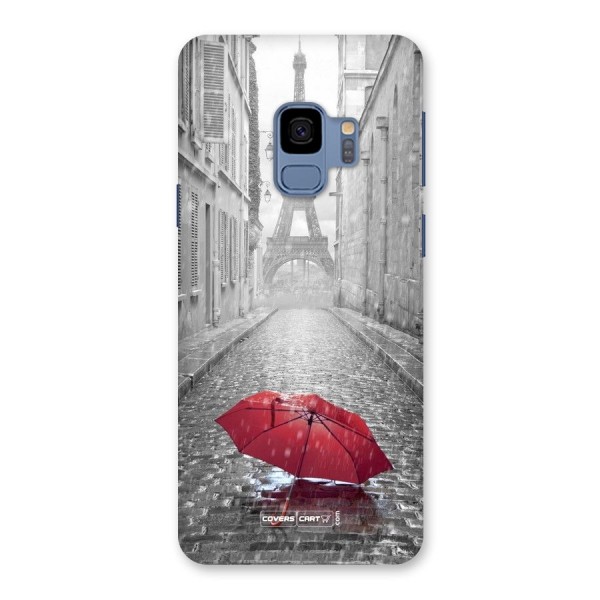 Umbrella Paris Back Case for Galaxy S9