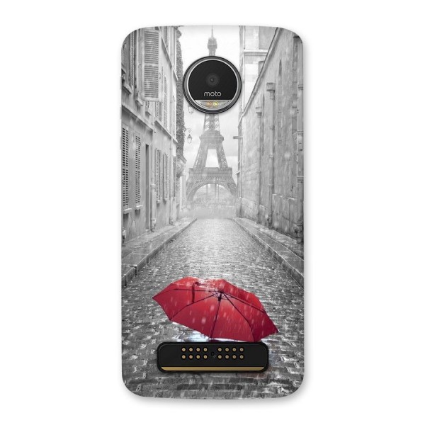 Umbrella Paris Back Case for Moto Z Play