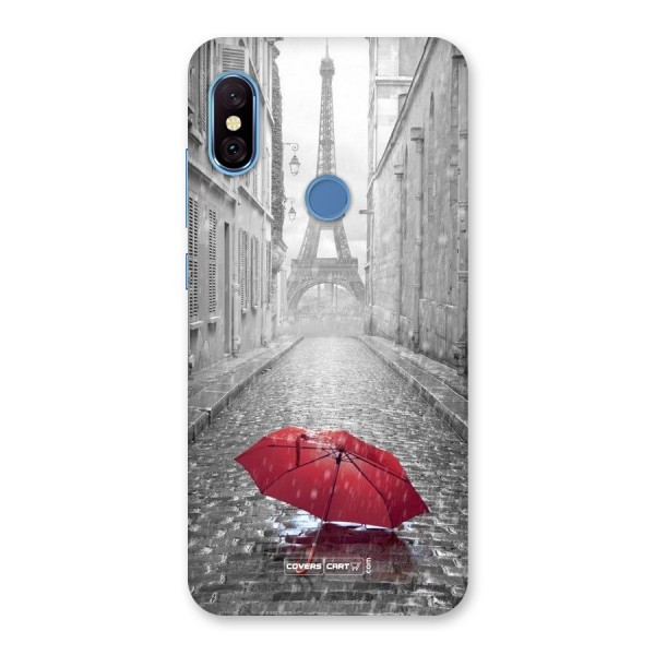 Umbrella Paris Back Case for Redmi Note 6 Pro