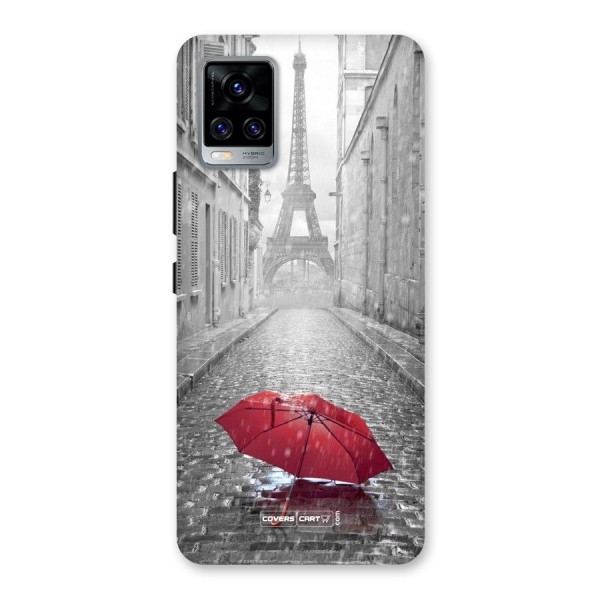 Umbrella Paris Back Case for Vivo V20 Pro