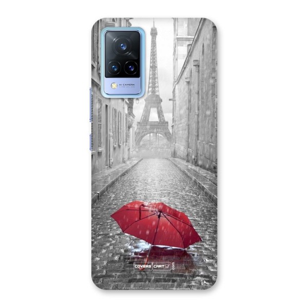 Umbrella Paris Back Case for Vivo V21 5G