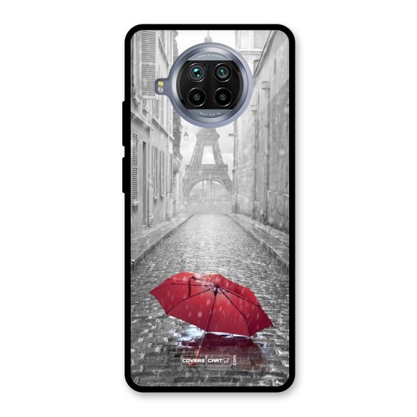 Umbrella Paris Glass Back Case for Mi 10i