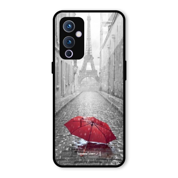 Umbrella Paris Glass Back Case for OnePlus 9