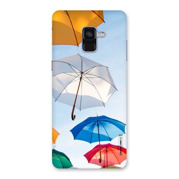 Umbrella Sky Back Case for Galaxy A8 Plus