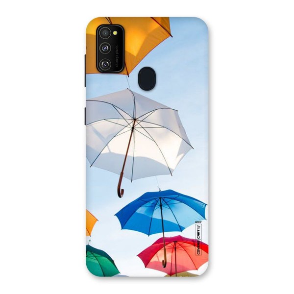 Umbrella Sky Back Case for Galaxy M21