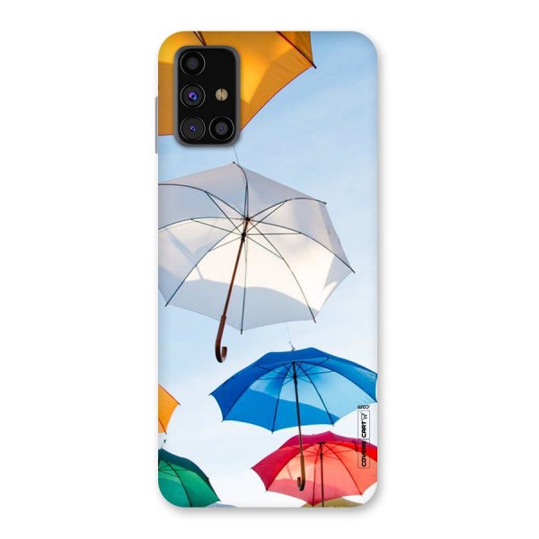 Umbrella Sky Back Case for Galaxy M31s