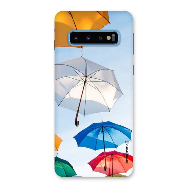 Umbrella Sky Back Case for Galaxy S10