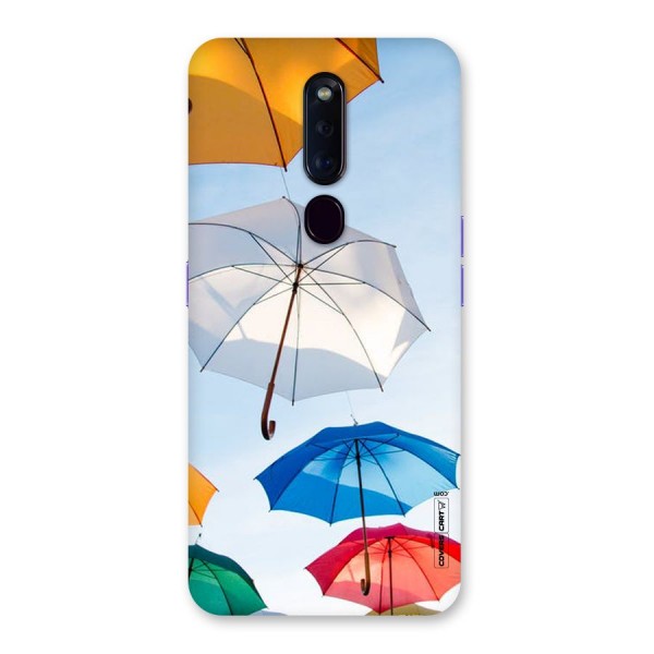 Umbrella Sky Back Case for Oppo F11 Pro