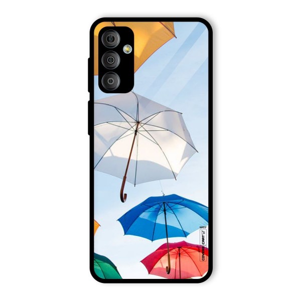 Umbrella Sky Glass Back Case for Galaxy F23