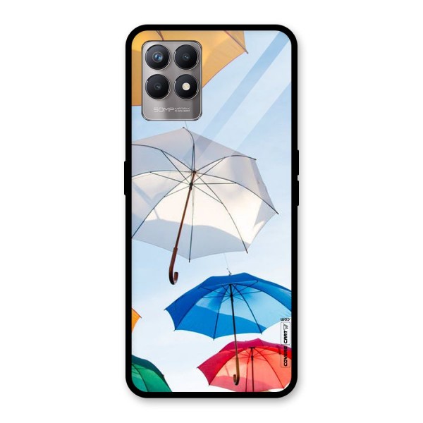 Umbrella Sky Glass Back Case for Realme 8i