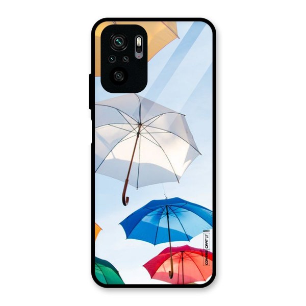 Umbrella Sky Glass Back Case for Redmi Note 10