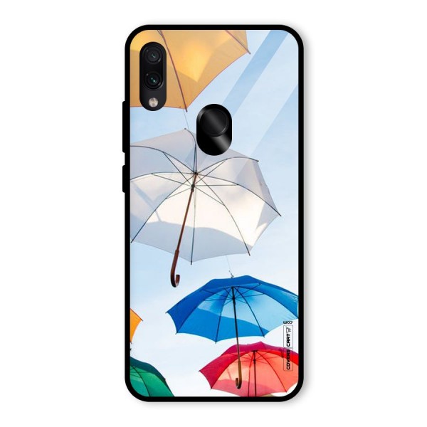 Umbrella Sky Glass Back Case for Redmi Note 7