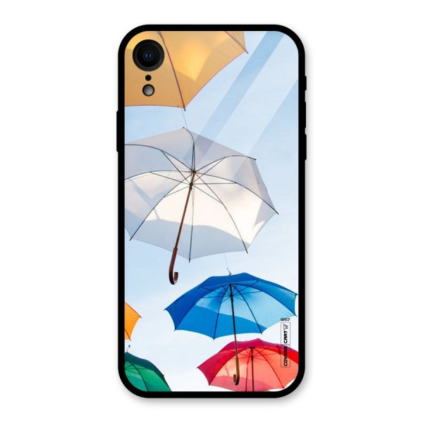 Umbrella Sky Glass Back Case for XR