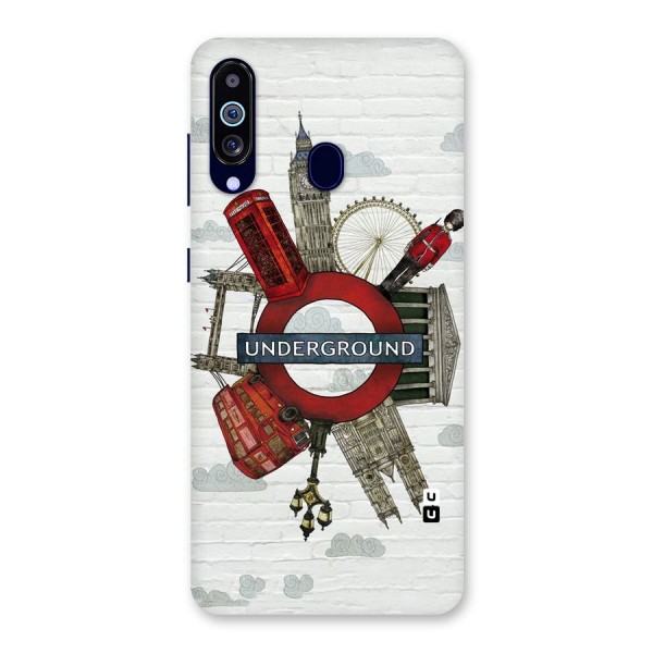 Underground Design Back Case for Galaxy A60