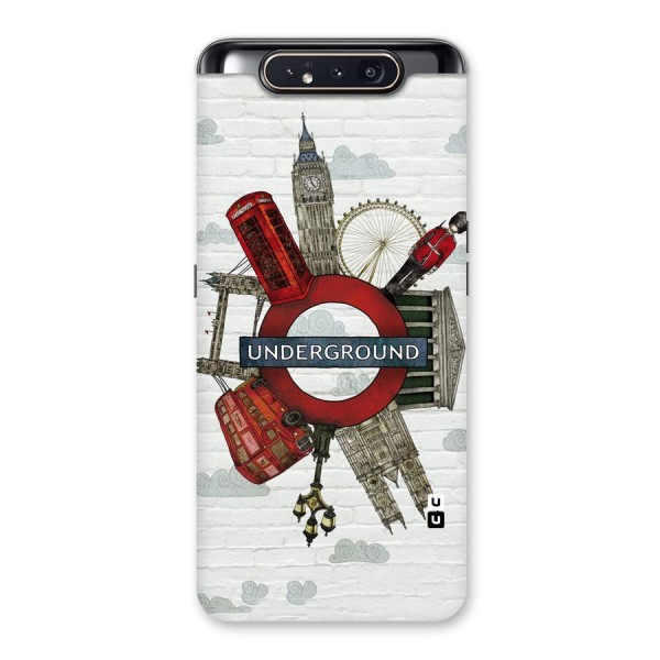 Underground Design Back Case for Galaxy A80