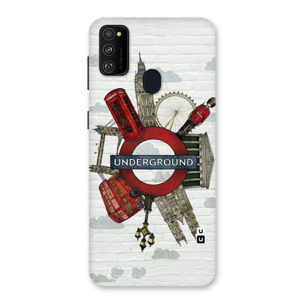 Underground Design Back Case for Galaxy M21