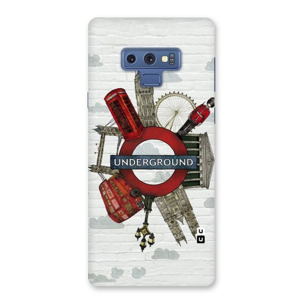 Underground Design Back Case for Galaxy Note 9