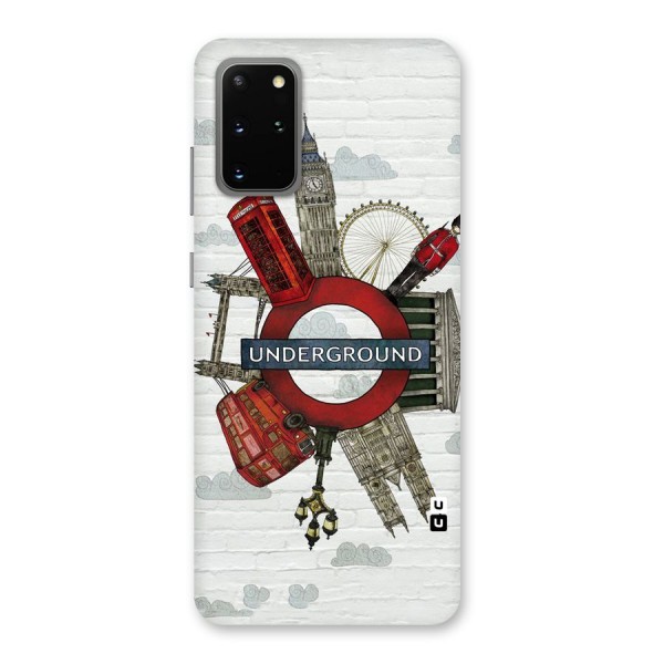 Underground Design Back Case for Galaxy S20 Plus