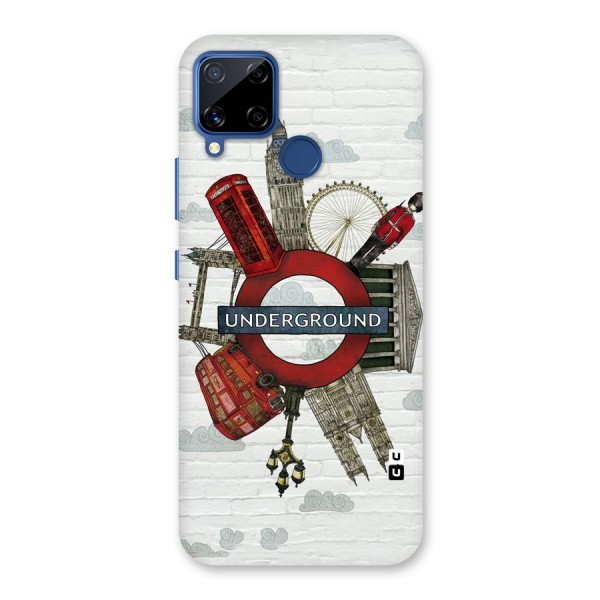 Underground Design Back Case for Realme C12