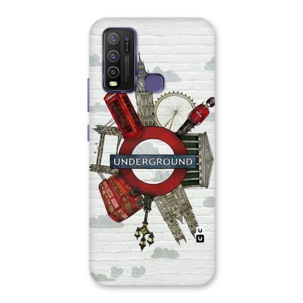 Underground Design Back Case for Vivo Y30