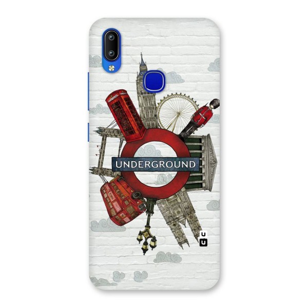 Underground Design Back Case for Vivo Y91