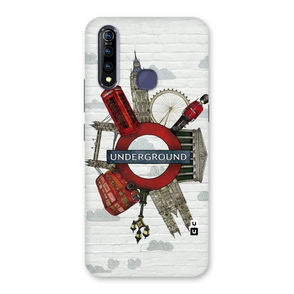 Underground Design Back Case for Vivo Z1 Pro