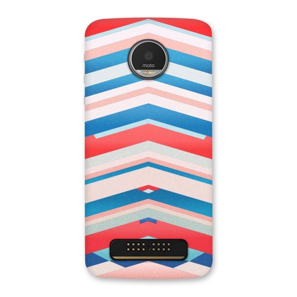 Unique Vibrant Colours Back Case for Moto Z Play