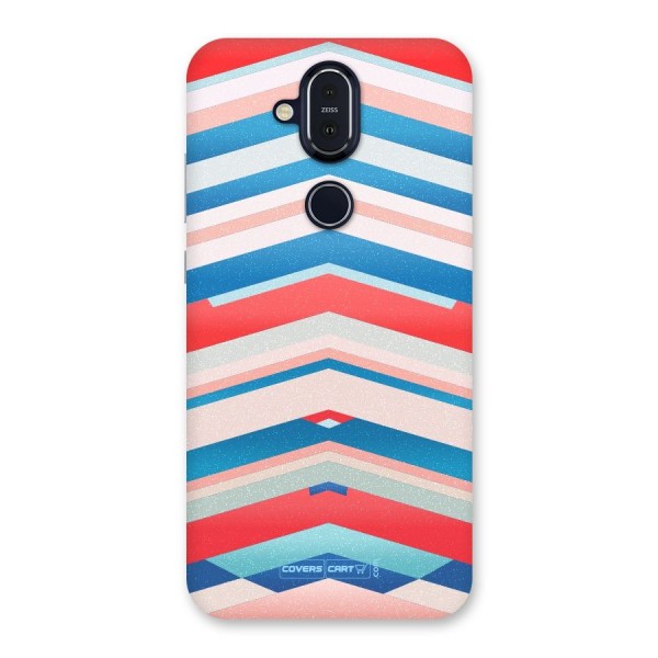 Unique Vibrant Colours Back Case for Nokia 8.1